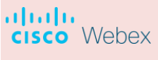  Cisco Webex 