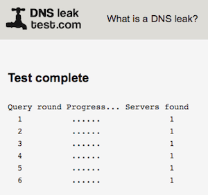  IP DNS Leak Test 